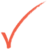 orange check mark